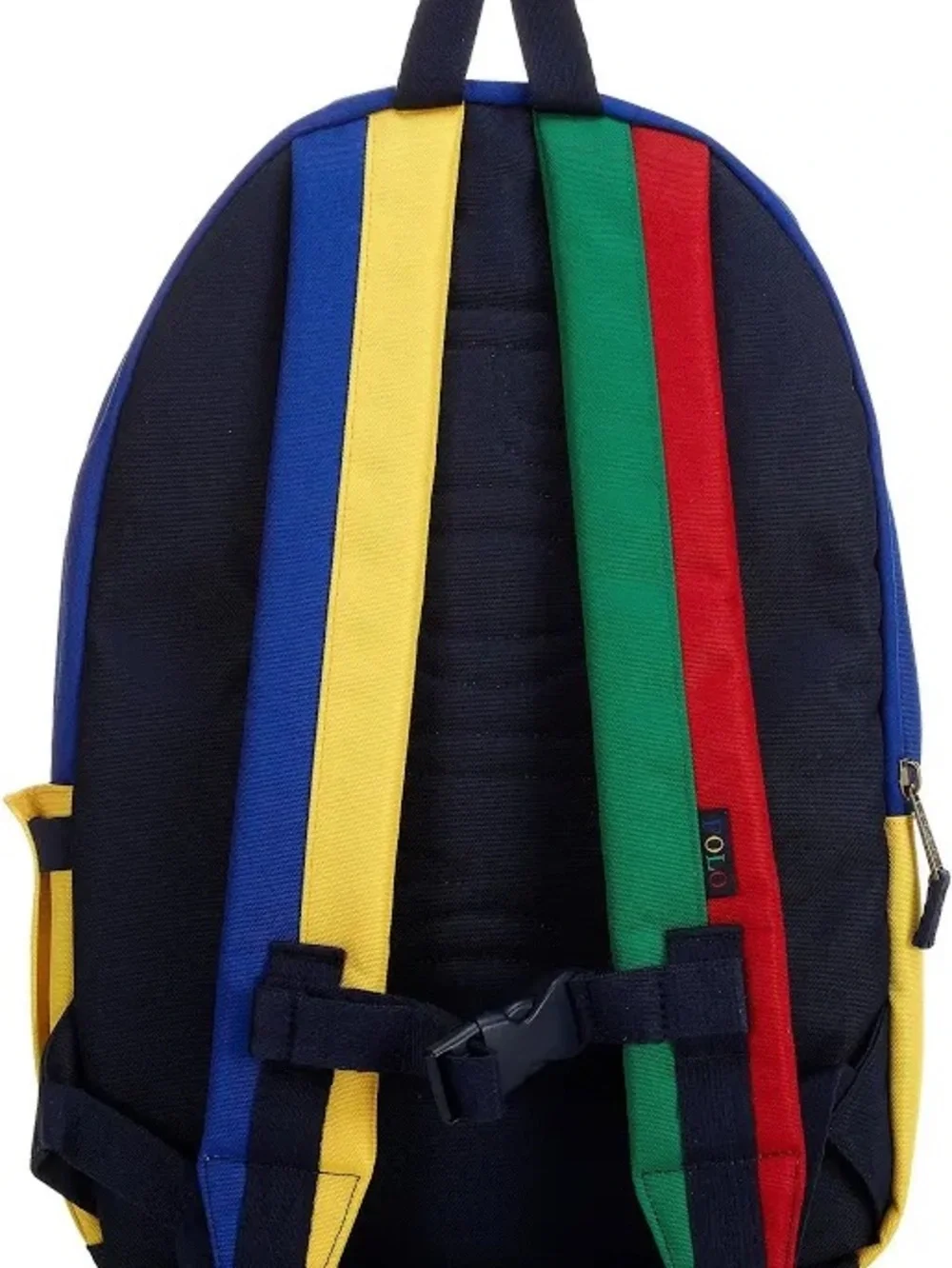 Polo Ralph Lauren Colorblock Multi-Color Backpack Bag Navy/Multicolor